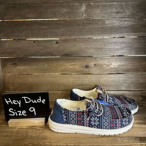 New $65 Womens Hey Dude Wendy Winter Sweater Casual‎ Shoe Size 9